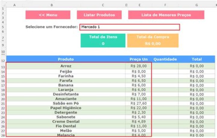 Como fazer uma lista de pessoas no Excel?