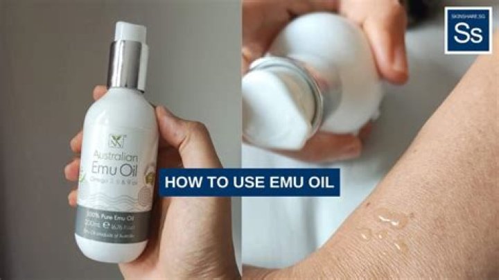 Does emu oil really work?