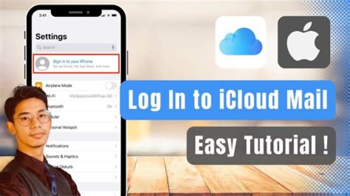 How do I log into my iCloud mail?