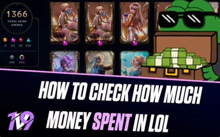 How much have i spent on league of legends calculator