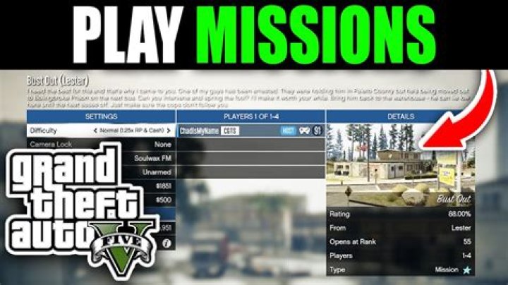 How to host a mission in gta 5