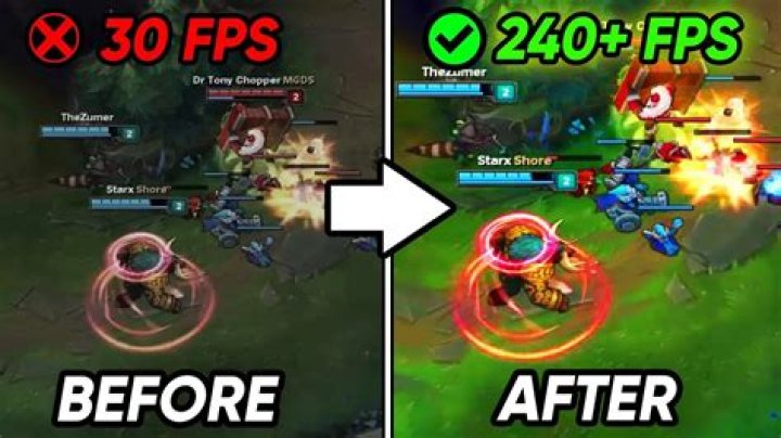 How to lower fps in league of legends
