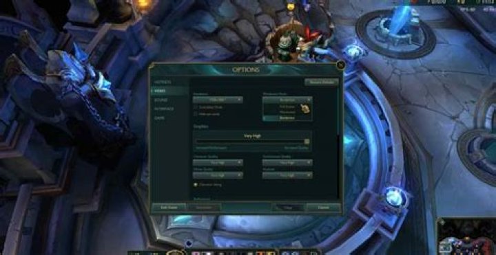 How to minimize league of legends