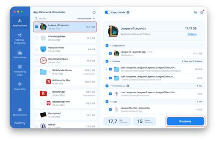 How to uninstall league of legends on mac