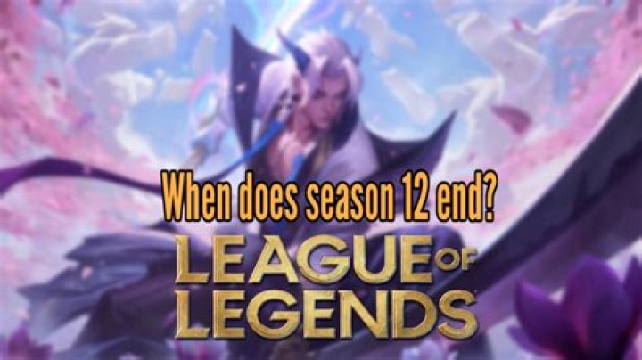 League of legends when does season 12 start